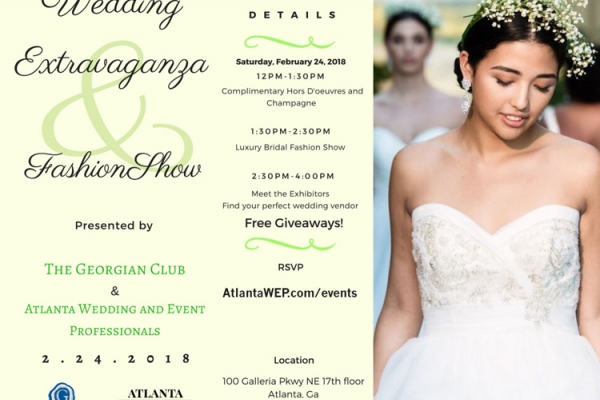 The Georgian Club Wedding Extravaganza and Luxury Fashion Show by #AtlantaWEP & ICON Stylist